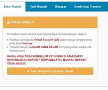 Deposit Indodax Tidak Masuk